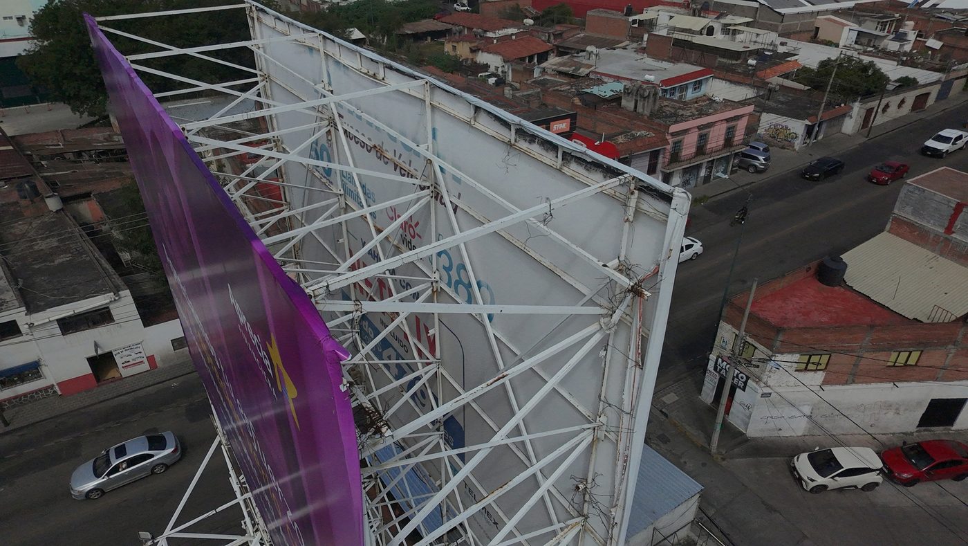 Estado de la lona y sujeciones
